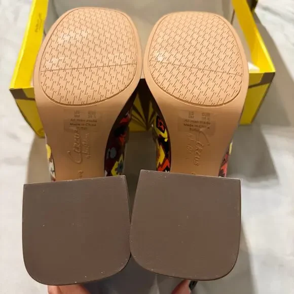 Circus NY by Sam Edelman Multicolored 60's Susie Platform Block-Heel Loafers- 8 - Picture 8 of 11